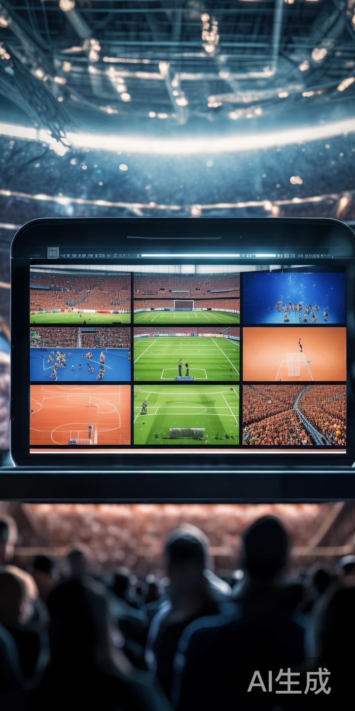 丰富的体育赛事资源：无论是足球、篮球、还是网球、羽